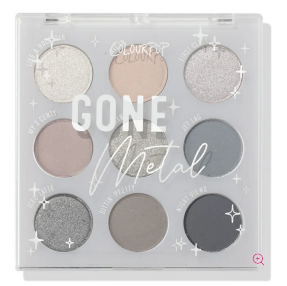 Colourpop Gone Metal palette
